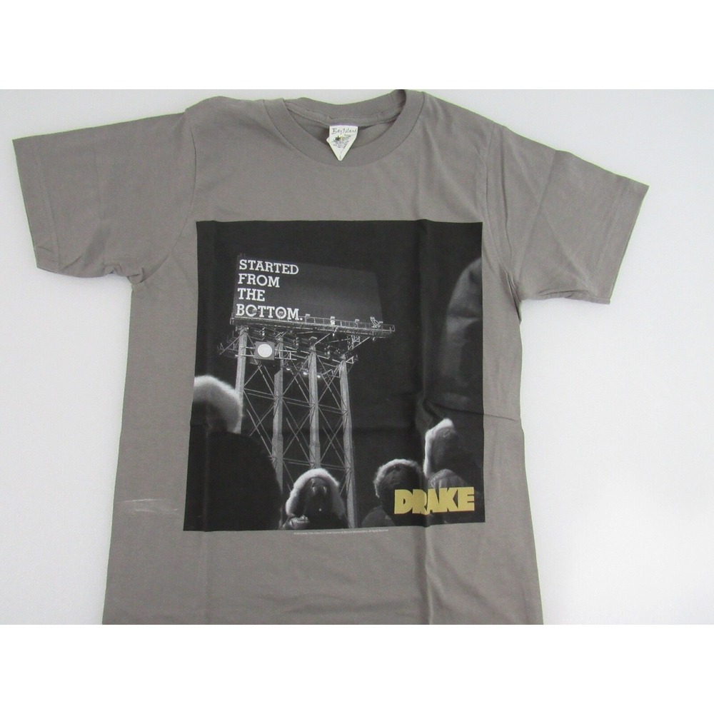 Drake Started‎ from the Bottom t-shirt XSl Logo Bay Island
